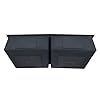 SIROTIA 45" X 20" X 10" Black Handmade Double Bowl Kitchen Sink With Matte Finish. 304 Grade SS